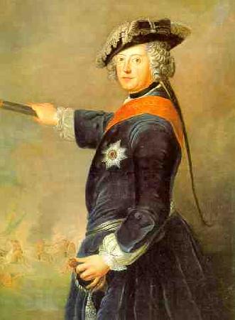 antoine pesne Frederick II of Prussia as general France oil painting art